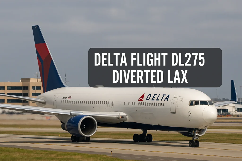 Delta Flight DL275 Desviado para LAX