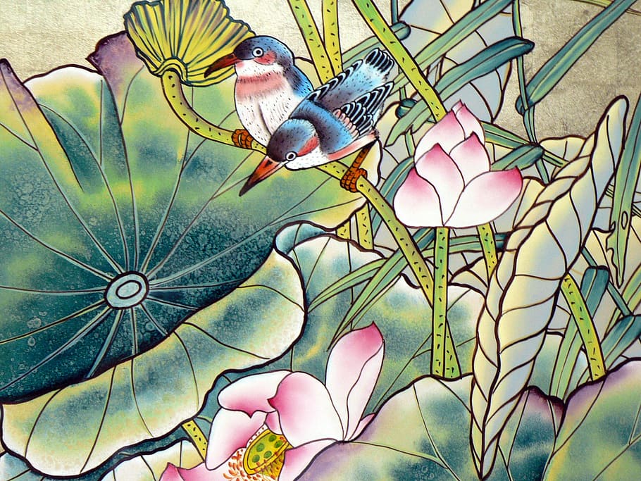 silk art